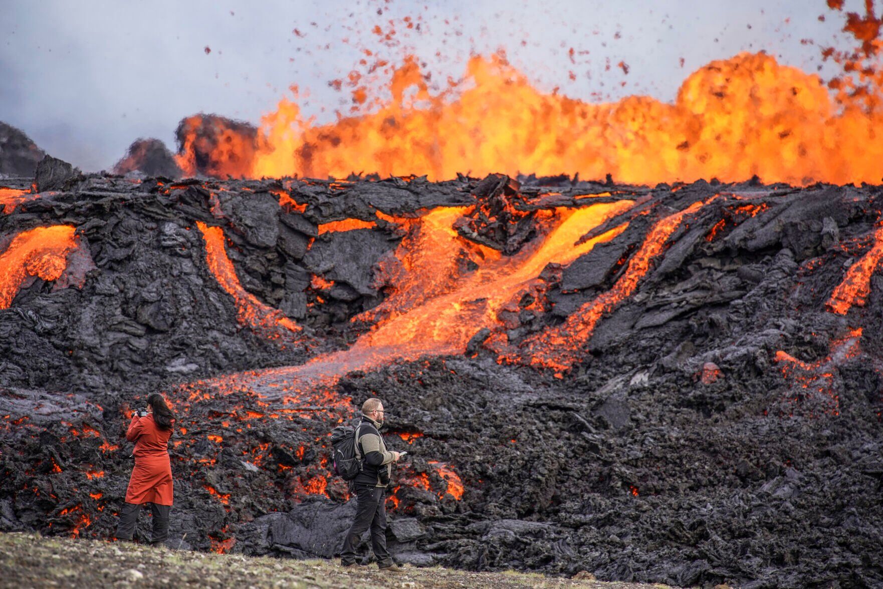 APTOPIX Iceland Volcano